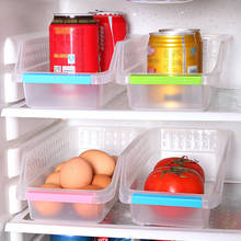 Organizador de geladeira e gaveta, cesta organizadora para refrigerador e gavetas para armazenamento de alimentos e vegetais 2024 - compre barato