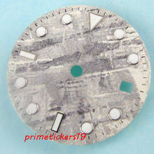 Bliger-esfera de reloj gris de 28,5mm, compatible con reloj de movimiento serie miyota 82, 2824, 2836, 2813 2024 - compra barato