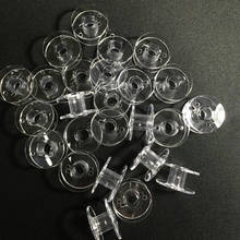 20Ps Plastic Transparent Sewing Machine Thread Empty Bobbins For Brother Janome Singer Sewing Machines Needle Accessories 2024 - buy cheap