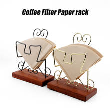 Coffee V60 Filter Paper Holder Simple Coffee Filters Dispenser Rack Storage Paper Tissue Box Shelf Coffee Tools Accessories 2024 - buy cheap