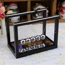 Creative Desktop Perpetual Ornaments Newton Cradle Metal Pendulum Ball Bump Toys Desk Decor Birthday Gift Office Home Decoration 2024 - buy cheap