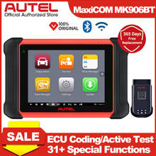 Autel MaxiCOM MK906BT Diagnostic Scanner Automotive Diagnostic Tools Professional ECU Coding 31+ Reset PK MS906BT MS908S 2024 - buy cheap