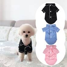 Roupa de dormir confortável respirável do cão do animal de estimação da tela dos pijamas do cão para camisas dos cães do animal de estimação 2024 - compre barato