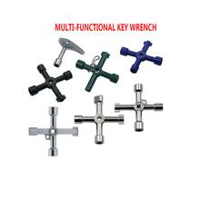 Multifunction 4 Ways Universal Triangle Wrench Key Plumber Keys Triangle For Gas Electric Meter Cabinets Bleed Radiators 2024 - buy cheap