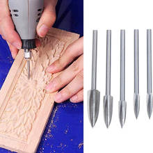 5pcs Wood Carving Engraving Drill Bit Milling Cutter Carving Root Tools Wood Carving Knives for DIY Woodworking Carving Drilling 2024 - buy cheap