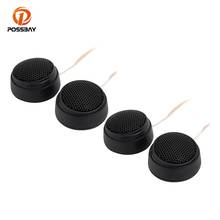 POSSBAY 4pcs Universal Car Speaker Frequency Vehicle Tweeter 98db Car Horn Dome Subwoofer Sound Amplifier Loudspeaker For Car 2024 - buy cheap