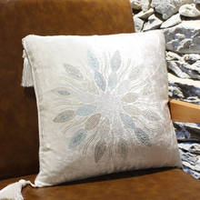 Black rhinestone luxury Velvet pillow  pillow cushion sofa cushions Car Cushion diamond 2024 - buy cheap