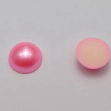 Cuentas de media perla de color rosa brillante para álbum de recortes, manualidades, 100, 12mm 2024 - compra barato