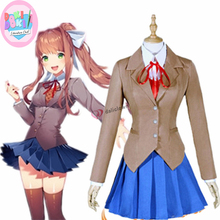 Doki Doki Literature Club Cosplay Monika Sayori Yuri Natsuki Cosplay Costume Japanese School Uniform Girl Women Costume Game Buy Cheap In An Online Store With Delivery Price Comparison Specifications Photos And