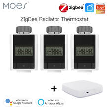 Tuya ZigBee 3.0 Smart Thermostatic Radiator Valve Home Thermostat Heater TRV Voice Control with Alexa Google home Smart Life 2024 - buy cheap