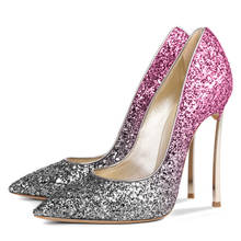 Minan Ser-zapatos de tacón alto para mujer, calzado de oficina, nude, Punta puntiaguda, boda, novia, 12CM, Stilettos 2024 - compra barato