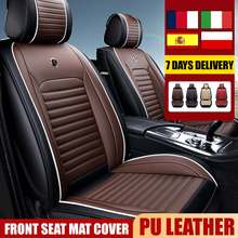 PU Leather Universal Car Seat Waterproof Mat Covers Breathable Luxury Cushion Car Seat Protector Cover Fits For Four Season 1/2x 2024 - buy cheap