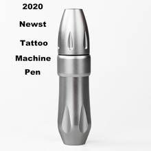 2020 newst máquina de tatuagem giratória caneta forte silencioso para forro tatuagem shader rca conexão frete grátis 2024 - compre barato