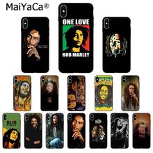 MaiYaCa-funda de TPU suave Bob Marley para Apple iPhone 8, 7, 6, 6S Plus, X, XS MAX, 5, 5S, SE, XR, 11, 11pro max 2024 - compra barato