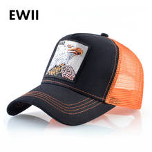 Eagle Hip Hop Caps For Men Snapback Sun Hats Women Summer Baseball Cap Animal Mesh Trucker Hat Fitted casquette femme 2024 - buy cheap