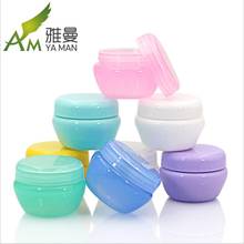 1PC Mini Empty Jar Pots Cosmetic Makeup Inner Lid Face Cream Lip Balm Container My Refillable Bottles Wholesale T0306 2024 - buy cheap