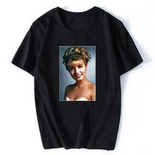 Camiseta de moda clásica para hombre, camisa de David Lynch, de los Picos Gemelos, de la frase Who Is Julia, de la serie Twin Peaks 2024 - compra barato