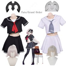 Anime FGO Cosplay Costume Fate Apocrypha Jeanne d'Arc Ruler Cosplay Costumes Japanese School Girl Uniform Anime Costumes Outfit 2024 - buy cheap