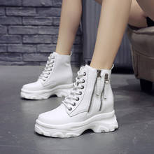 Autumn Women's Boots Casual Platform Shoes High Heels Ankle Boots For Woman Shoes 2019 Autumn Women Ankle Boot Platform Shoe 2024 - buy cheap