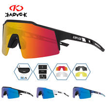 Kapvoe Cycling Sunglasses MTB Road Bike Glasses 4 Lens Polarized Cycling Eyewear Men /Women UV400 Riding Bicycle Goggles 2024 - buy cheap