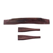 Rosewood Bridge for Gypsy Jazz Guitar Parts Accessories 2024 - buy cheap