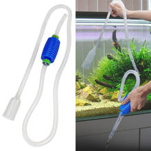 Aquarium Fish Tank Vacuum Gravel Water Filter Cleaner Siphon Pump Manual Cleaner Pump Safe Vacuum 1.8m 2024 - buy cheap