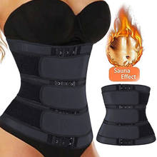 Neoprene Sauna Shaper Waist Trainer Corset Sweat Slimming Belt for Women Weight Loss Compression Trimmer Workout Fitness 2024 - buy cheap