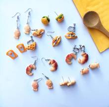 Food Earrings For Women Fashion Party Jewelry 2024 - buy cheap