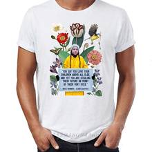 Men's T Shirt Greta Thunberg Climate Change Activist How Dare You Un Speech Awesome Artwork Drawing Printed Tee 2024 - buy cheap