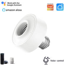 E27/E26 Smart WiFi Lamp Bases Bulb Socket Household Lamp Holder Alexa Google Home Voice Remote Control Lighting Time Smart Home 2024 - buy cheap