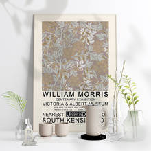 Nordic William Morris Museum Exhibition Poster Plant Pattern Prints Poster Vintage Floral Art Painting Wall Art Print Home Decor 2024 - buy cheap