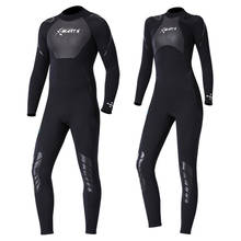 Wetsuit Men 3MM Neoprene Surf Kitesurf Equipment Clothes Wakeboard Scuba Diving Suit Snorkeling Spearfishing Underwater Fishing 2024 - buy cheap