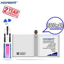 Новое поступление [HSABAT] 5800mAh G3HTA027H Сменный аккумулятор для планшета для Microsoft Surface Pro 4 12,3 "Tablet Series DYNR01 2024 - купить недорого