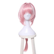 CosZtkhp New Arrival Game Fate Apocryph Astolfo Cosplay Wigs Long Pink Heat Resistant Synthetic Hair Halloween Cosplay Wig 2024 - buy cheap