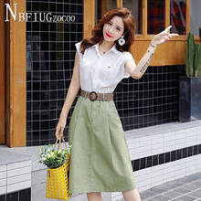 2020 Summer Blouse And Skirt Women Sets 2 Style Can Choose Female Sets 2024 - buy cheap