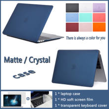 Funda para portátil MacBook Air 2021 M1 A2179 Pro Retina 11 12 13 15 para Mac 14 16 pulgadas con barra táctil ID + cubierta para teclado, novedad de 13,3 2024 - compra barato