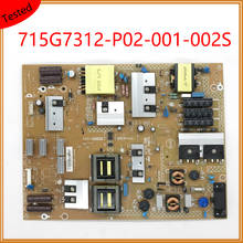 Fuente de alimentación Original 715G7312-P02-001-002S, tarjeta de alimentación de TV 715G7312 P02 001 002S, placa de soporte de potencia de equipo Original para TV 2024 - compra barato