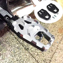 Motorcycle Billet MX Wide Foot Pegs Pedals Rest Footpegs for Honda Crf1000L Africa Twin Adventure Sports 2014 2015 2016 2017 2024 - buy cheap
