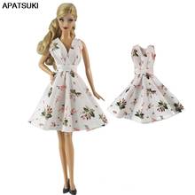 Vestido blanco de moda para muñeca Barbie, vestidos femeninos para muñecas BJD de 11,5 pulgadas, accesorios para muñecas Barbie, juguetes para niños 2024 - compra barato
