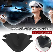 Маска для глаз крышка очки виртуальной реальности VR гарнитура крышка носа светильник блокирующая панель для Oculus Quest 2 анти-пот утечки светильник Блокировка маска для глаз Pad 2024 - купить недорого