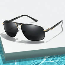 Men Polarized Sunglasses Brand Men Metal Square Driving Sun Glasses Male UV400 Sunglass Shades Eyewear gafas de sol 2024 - buy cheap
