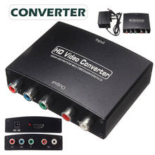 Adaptador de Audio y vídeo YPbPr R/L, conector hembra compatible con HDMI, 5RCA, RGB, Cable de alimentación USB DC para TV HD 2024 - compra barato