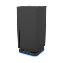 Base de raio azul para xbox, com expansor de hub xsx console vertical phantom blue ray 2024 - compre barato