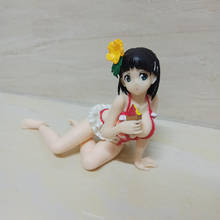 Аниме Sword Art Online Leafa Kirigaya Suguha купальник Ver ПВХ фигурка Коллекционная модель кукла игрушка 12 см 2024 - купить недорого