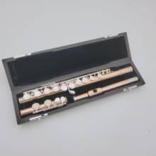 MURAMATSU Gold Lacquer Flute C Closed Holes Split E Brand 16 Keys Professional Musical Instrument Flute With Case Free Shipping 2024 - buy cheap