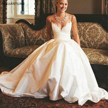 Rendas vestido de Baile Vestidos de Noiva Robe De Mariee Spaghetti Strap Querida Vestido de Noiva Vestidos de Noiva Vestido De Noiva 2024 - compre barato