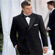 2020 Latest Coat Pant Designs Mens Suits Groom Groomsmen Wedding Party Dinner Best Man Suit Blazer (Jacket+Pants+Tie) 2024 - buy cheap