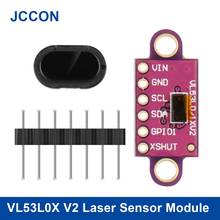 Módulo de Sensor de rango láser VL53L0X V2, Módulo de distancia láser I2C IIC, tiempo de vuelo (ToF), 940nm, GY-VL53L0X 2024 - compra barato