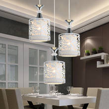 Modern Crystal LED Pendant Lamp 1M Adjustable Hanging Wire E27 Pendant Light For Dining Room Bar Lliving Room Bedroom 2024 - buy cheap