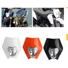 Motorcycle Supermoto Headlamp Headlight For KTM Lamp EXC XCF SX F SMR EXCF XCFW Motocross Moto Scooter Bike Light Motorbike Dirt 2024 - buy cheap
